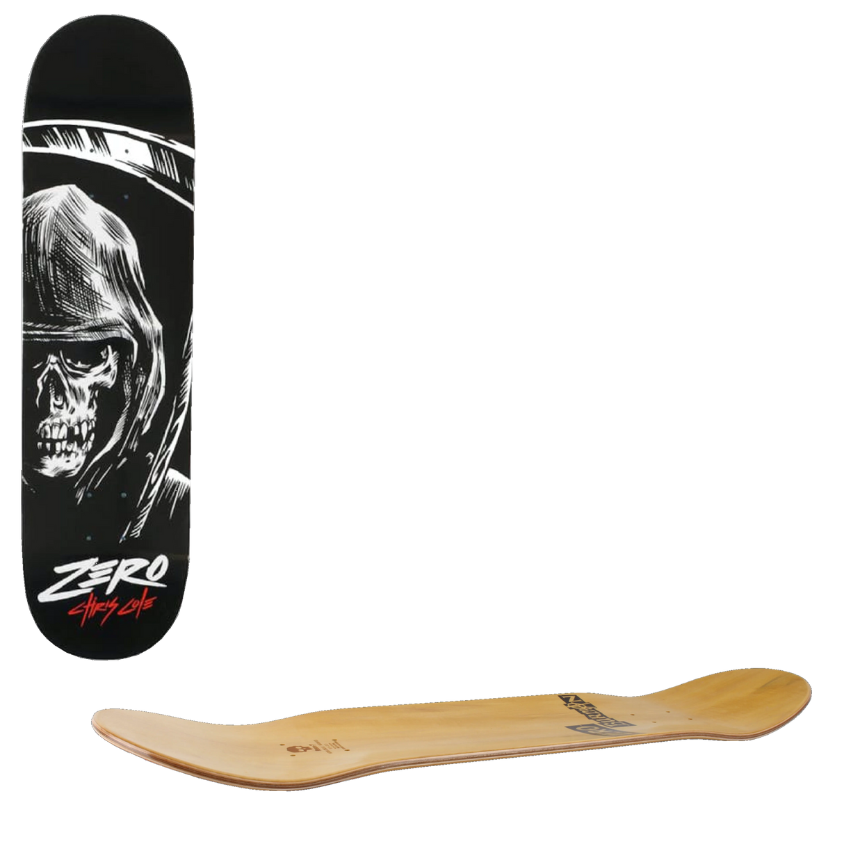Zero Cole Reaper Skateboard Deck 8.5''