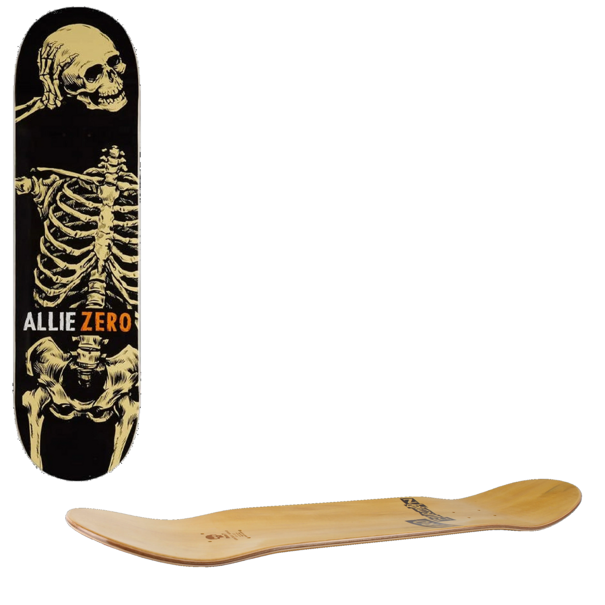 Zero Headcase Skateboard Deck - Allie 8.5''
