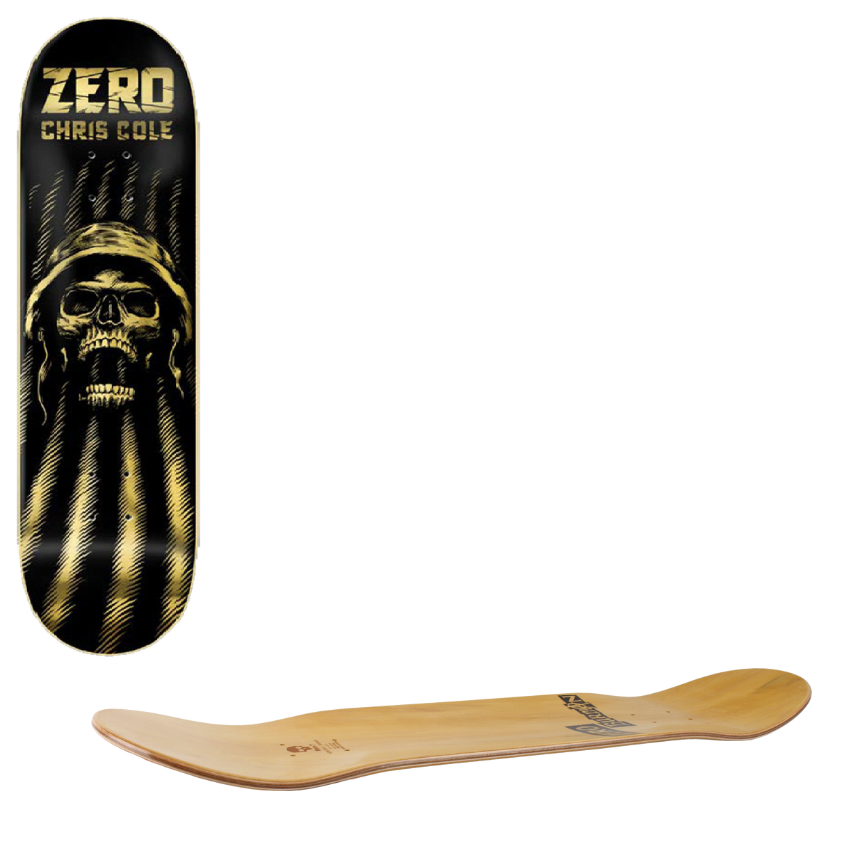 Zero Cole Apocalypse Skateboard Deck - 8.25"
