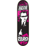 Zero Dead Presidents Skateboard Deck - Allie Scandal 8.38"