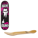 Zero Dead Presidents Skateboard Deck - Allie Scandal 8.38"