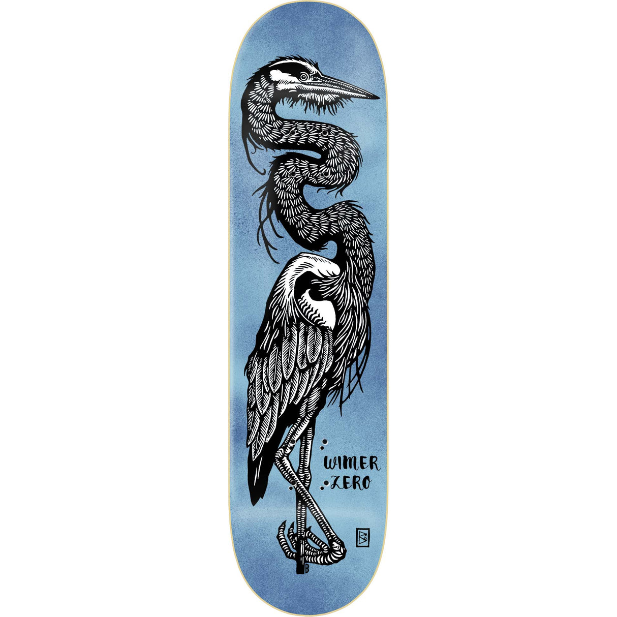 Zero Heron Skateboard Deck - Wimer 8.25"