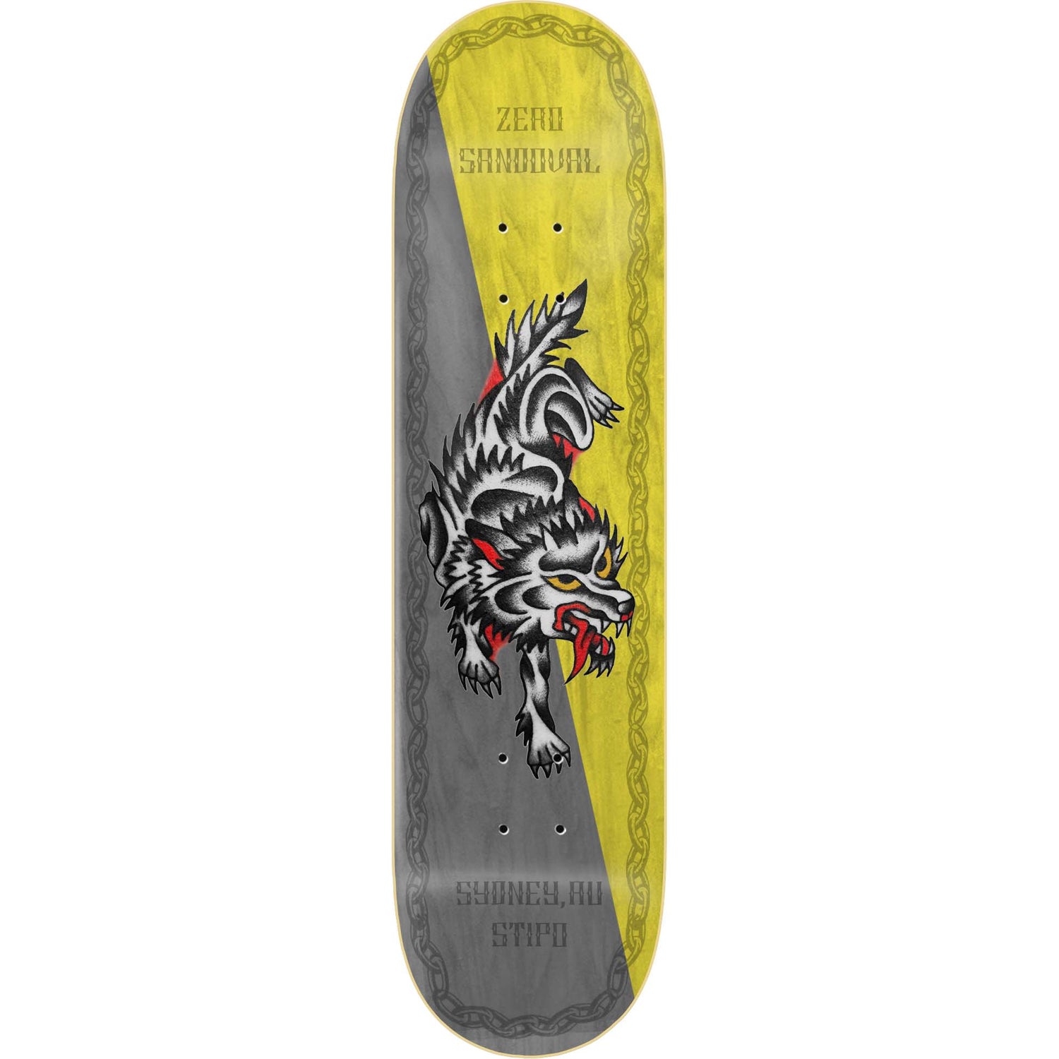 Zero Nik Stipo Skateboard Deck - Sandoval 8.375"