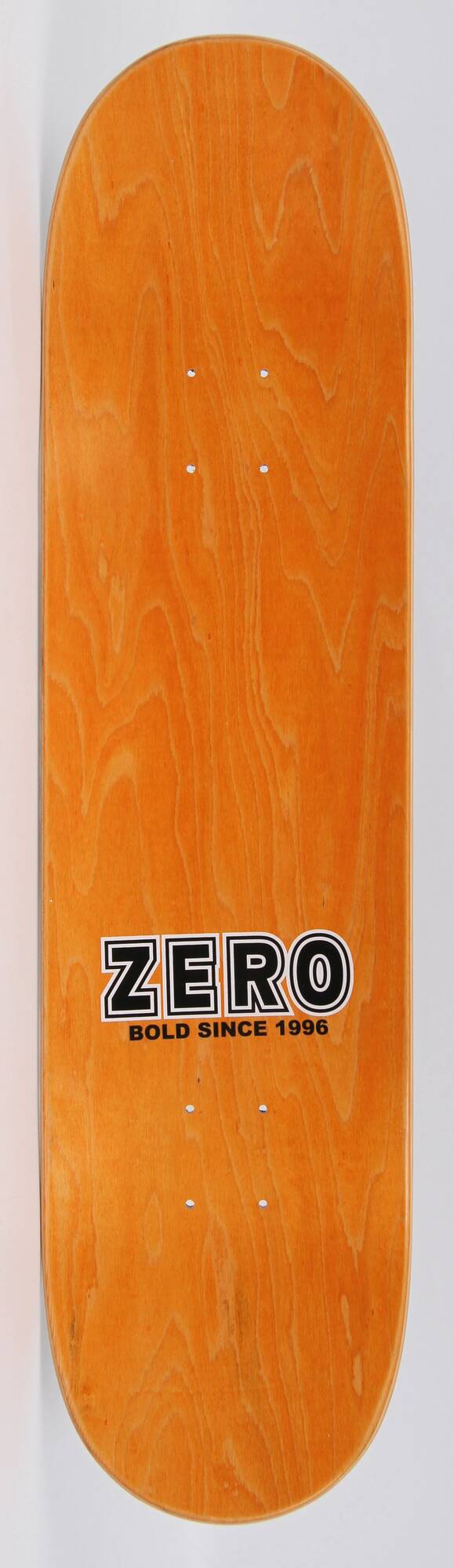 Zero Bold Skateboard Deck Black/White - 8.5"