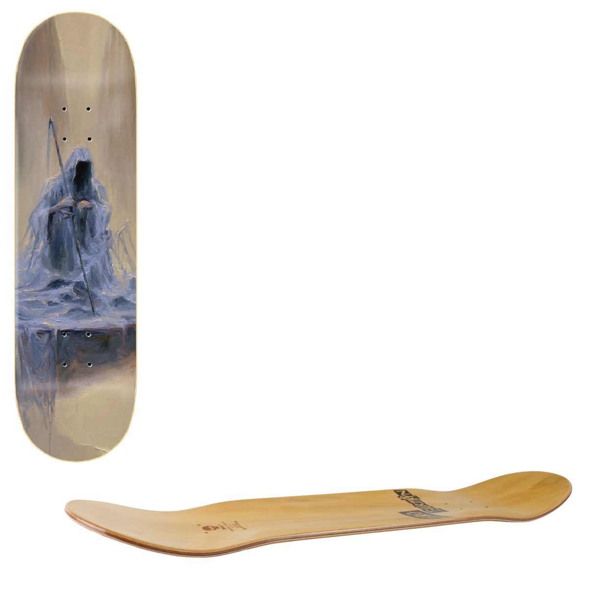 Zero Above the Abyss Skateboard Deck - Cole 8.5"