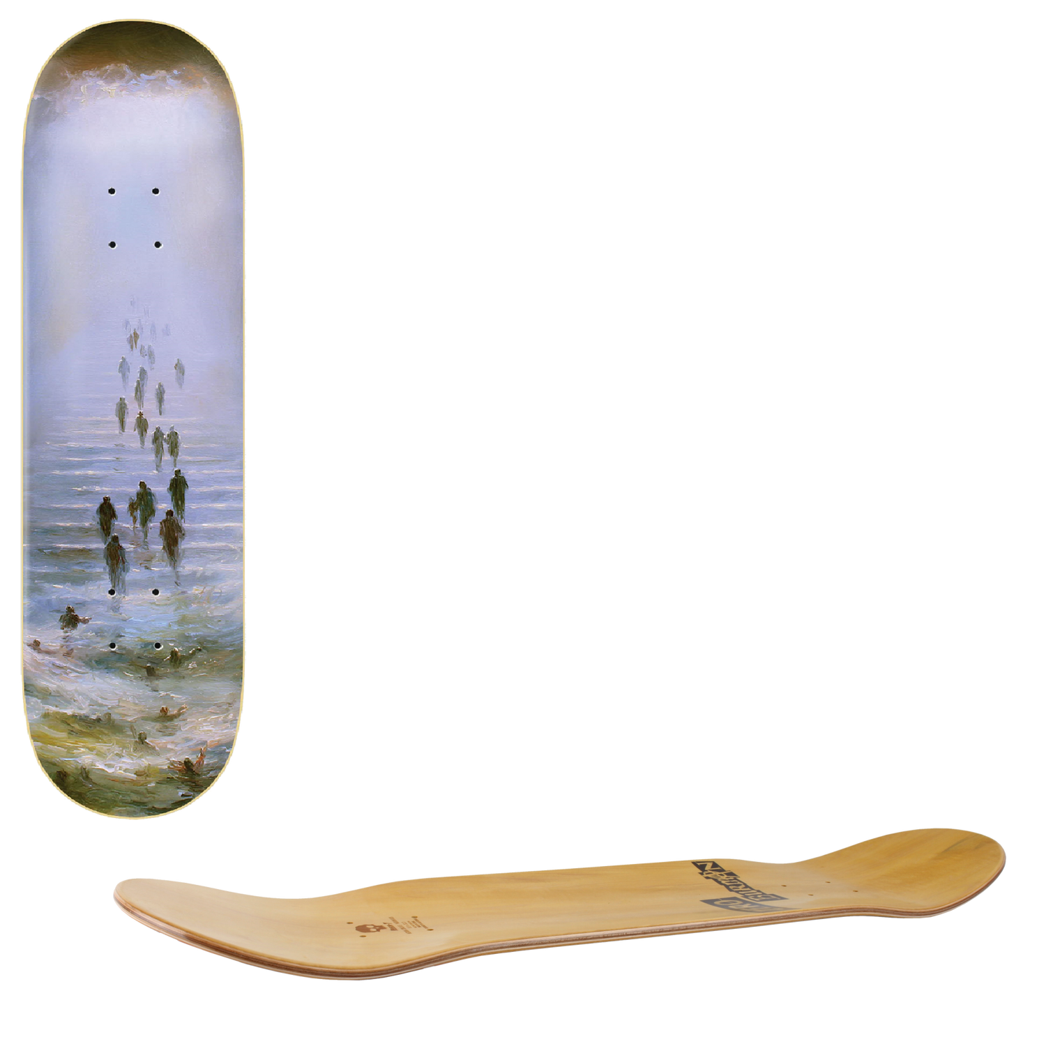 Zero Miraculously Saved Skateboard Deck - Wimer 8.625"