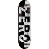 Zero Ripped Army Skateboard Deck - Black/Foil 8.5"