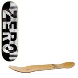 Zero Ripped Army Skateboard Deck - Black/Foil 8.5"