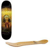 Zero Burman Light and Dark Skateboard Deck - Black 8.25"