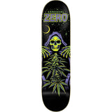 Zero Sandoval Grim Reefer Skateboard Deck - Black 8.5''