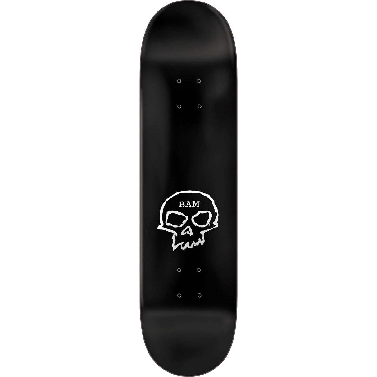 Zero x Bam Single Skull Skateboard Deck 8.25"