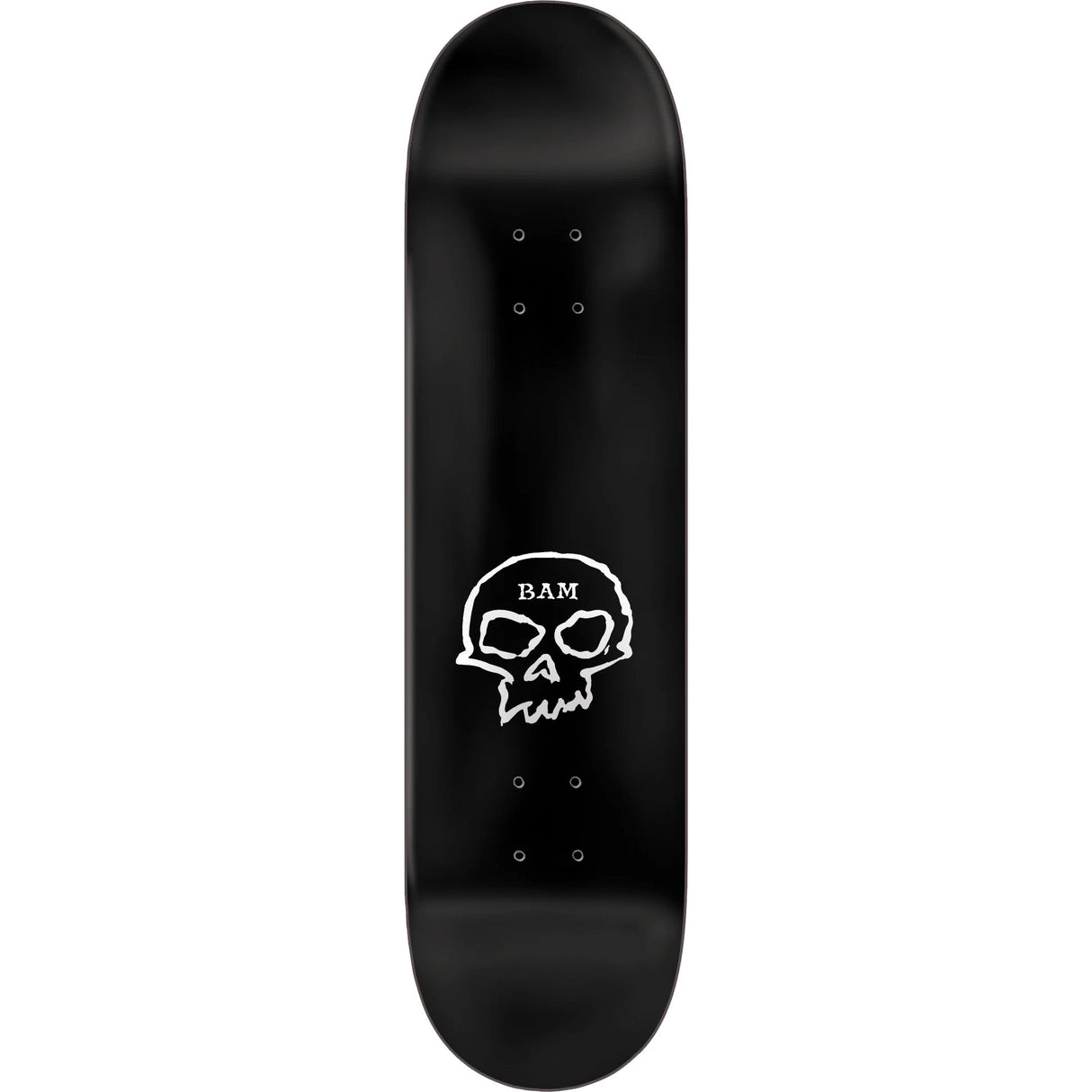 Zero x Bam Single Skull Skateboard Deck 8.25"