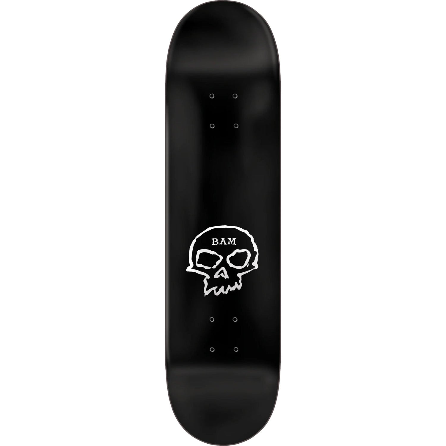 Zero x Bam Single Skull Skateboard Deck 8.25"