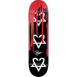 Zero x Bam Snakeagram w/ Blood Skateboard Deck 8.25"