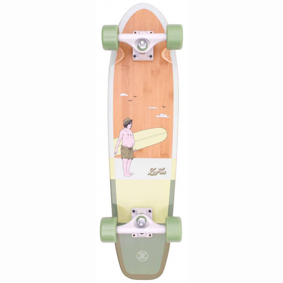 Z-Flex Bamboo Complete Cruiser - Green 29''