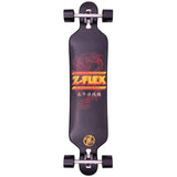Z-Flex Dragon Drop Through Complete Longboard - Black 41''