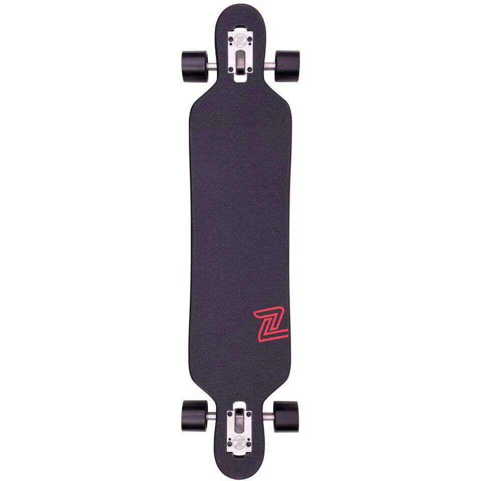 Z-Flex Dragon Drop Through Complete Longboard - Black 41''