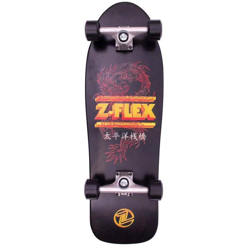 Z-Flex Dragon Short Complete Cruiser - Black 31''