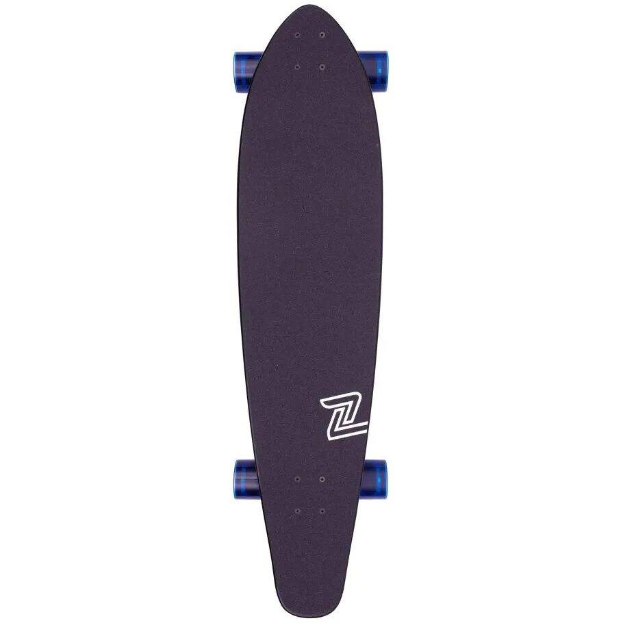 Z-Flex Metal Flake Roundtail Complete Longboard - Blue 38''
