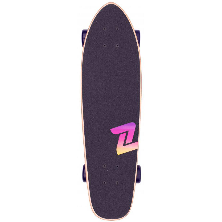 Z-Flex P.O.P Complete Cruiser Skateboard - Purple Fade 27''