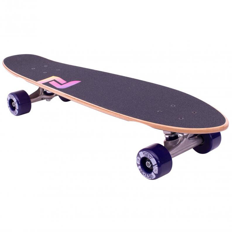 Z-Flex P.O.P Complete Cruiser Skateboard - Purple Fade 27''
