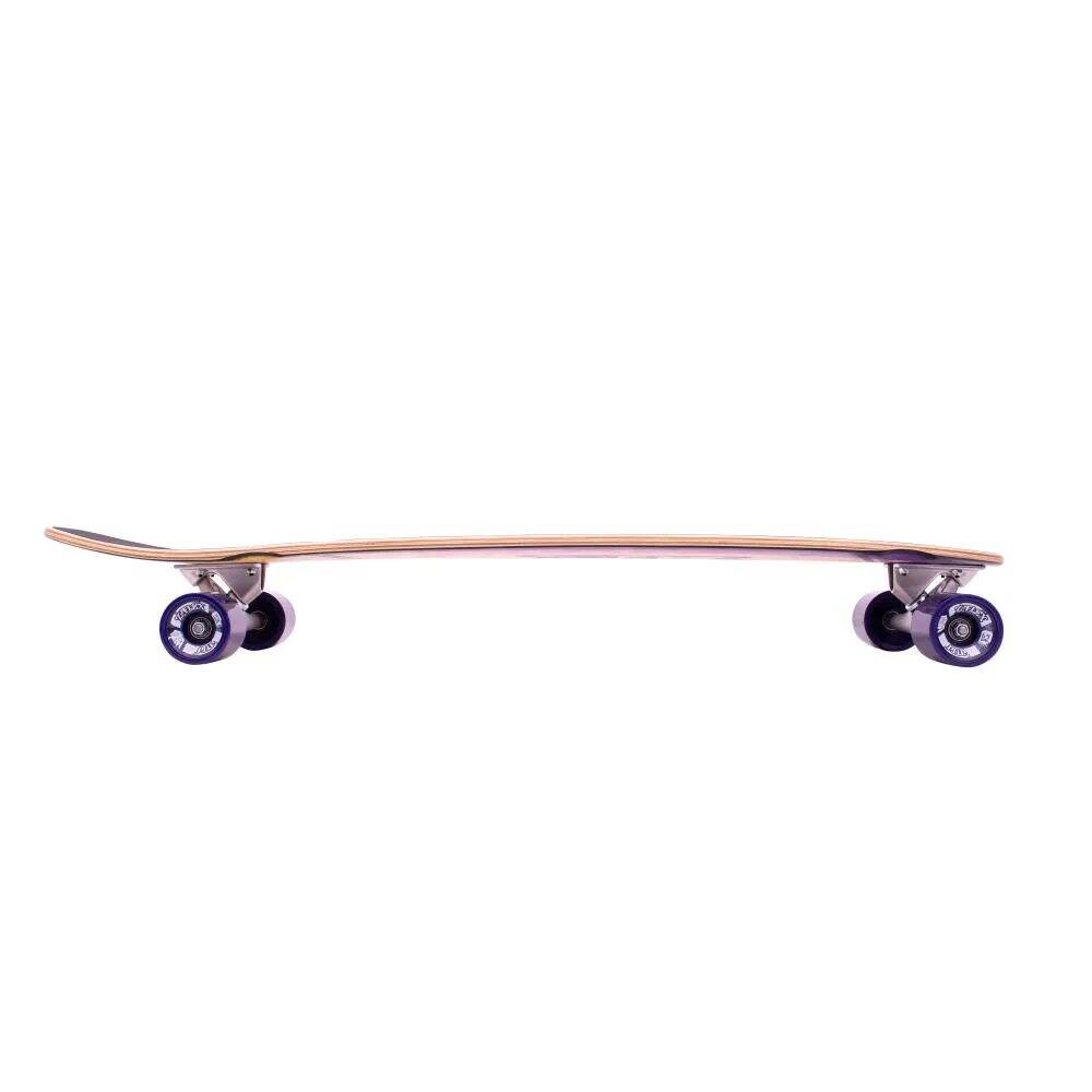 Z-Flex P.O.P Roundtail Complete Longboard - Purple 39''