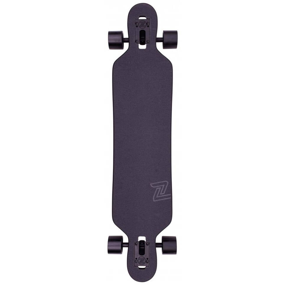 Z-Flex Shadow Lurker Drop Through Complete Longboard - Black 41''
