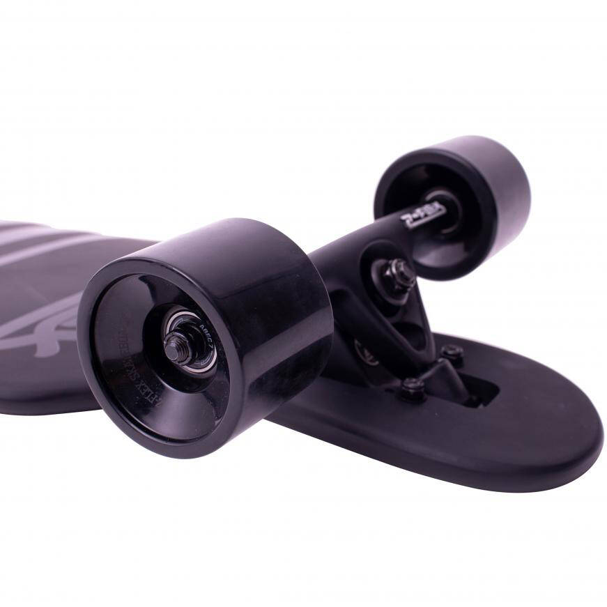 Z-Flex Shadow Lurker Drop Through Complete Longboard - Black 41''