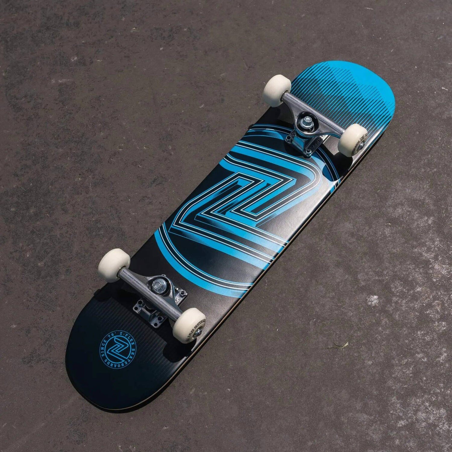 Z-Flex Mini Logo Complete Skateboard - Blue 7.25''