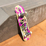 Z-Flex Totem Complete Skateboard - Cream/Pink 8.25''
