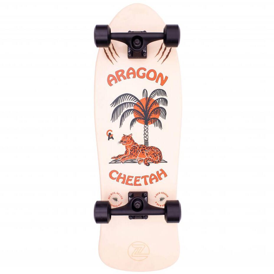 Z-Flex Aragon Cheetah 80's Frog Complete Longboard - 33''