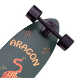 Z-Flex Aragon Cheetah Roundtail Complete Longboard - 38''