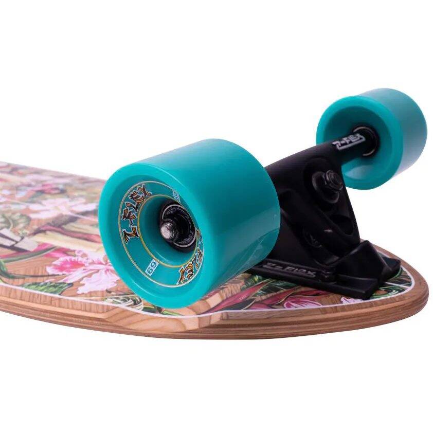 Z-Flex Banana Train Roundtail Complete Longboard - 39''