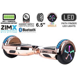Zimx CB3A LED Balance Board - Rose Gold