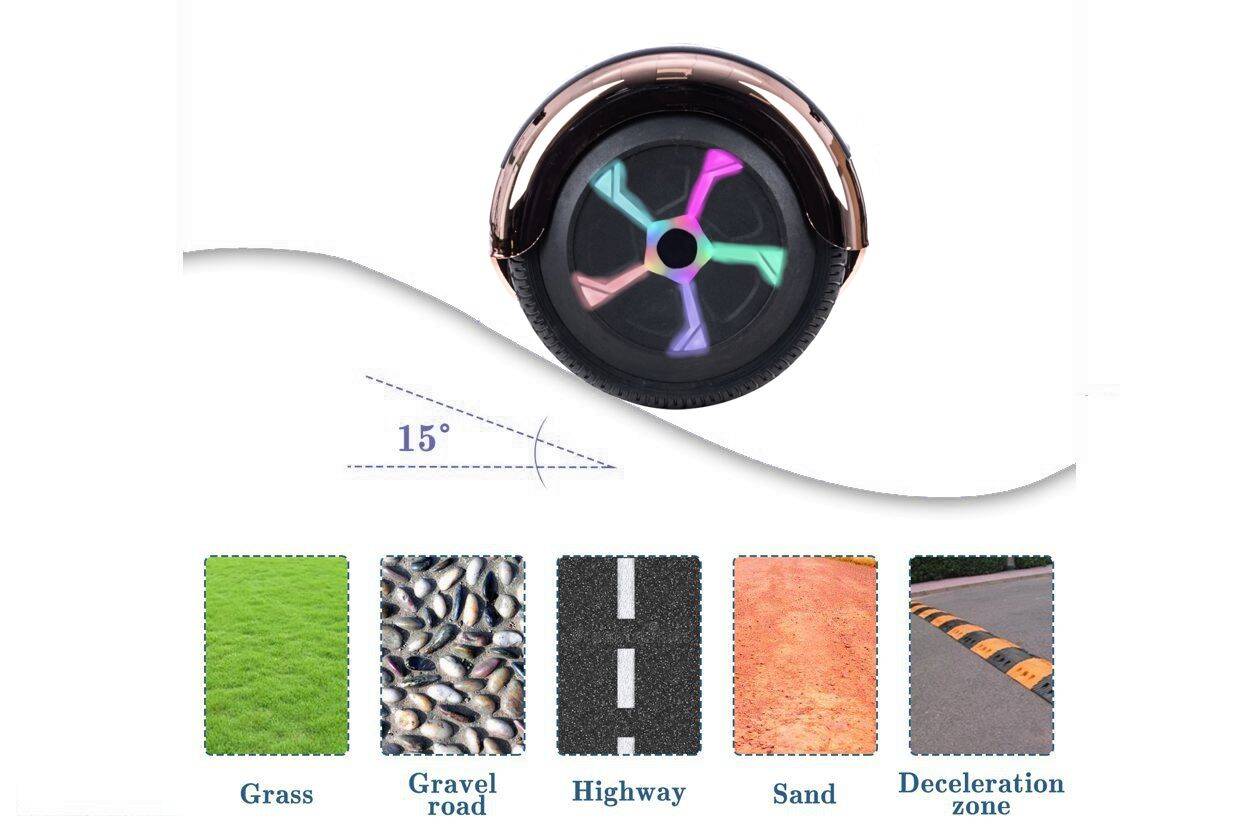 Zimx CB3A LED Balance Board - Rose Gold