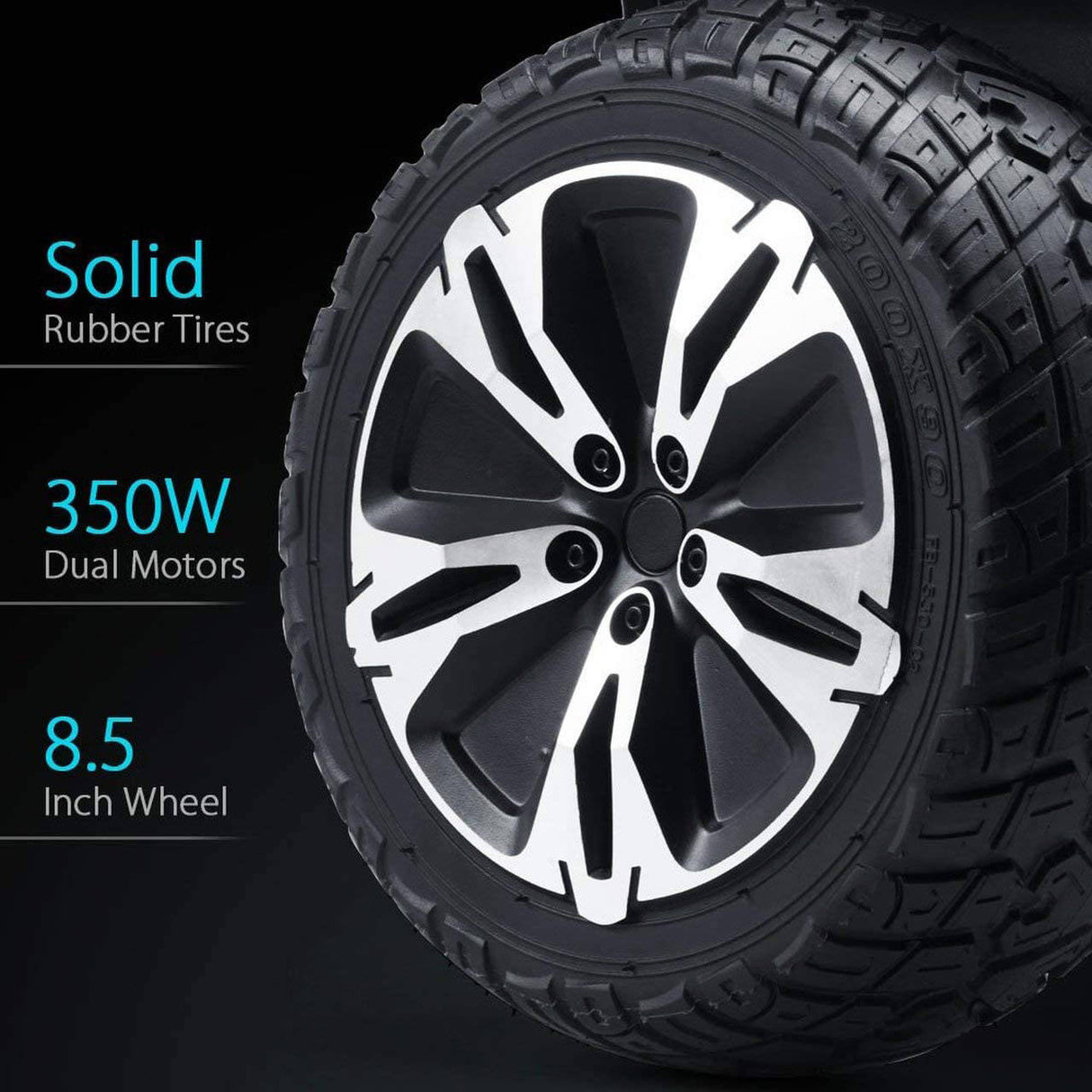 Zimx G2 Pro Off Road Balance Board - Crazy Blue