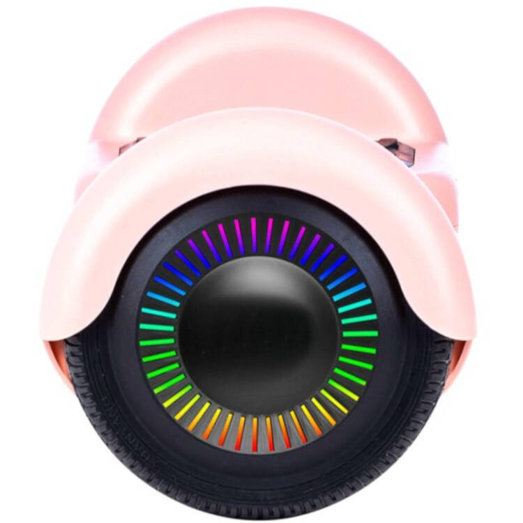 Zimx HB2 LED Wheels Balance Board - Blush Pink