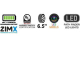 Zimx HB2 LED Wheels Balance Board - Black