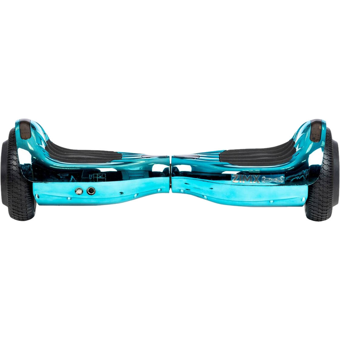 Zimx HB4 LED Wheels Balance Board - Chrome Blue/Turquoise