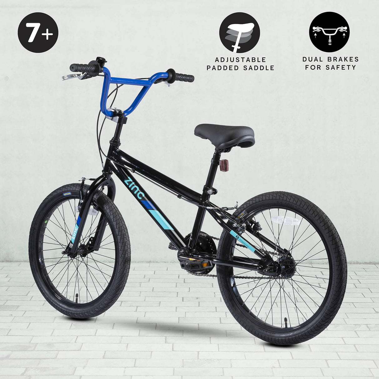 Zinc Switch 20" Complete BMX - Blue