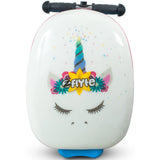 Zinc Flyte Midi Case Scooter - Chloe The Unicorn