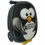 Zinc Flyte Midi Case Scooter - Percy The Penguin