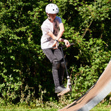 Zinc Backbone Stunt Scooter - Black