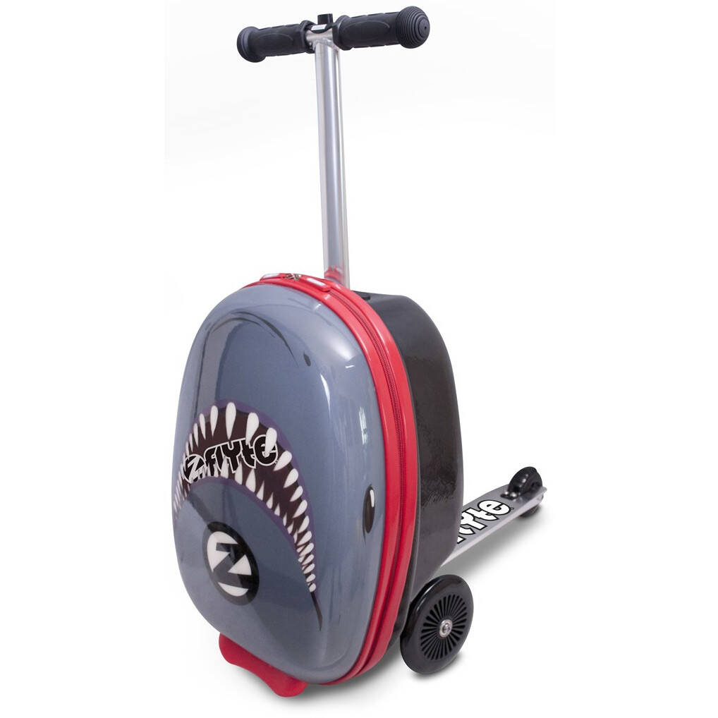 Zinc Flyte Midi Case Scooter - Snapper The Shark
