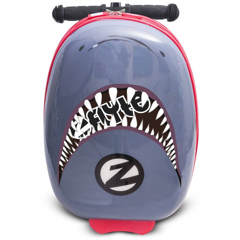 Zinc Flyte Midi Case Scooter - Snapper The Shark