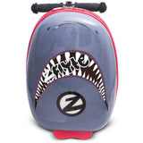 Zinc Flyte Midi Case Scooter - Snapper The Shark