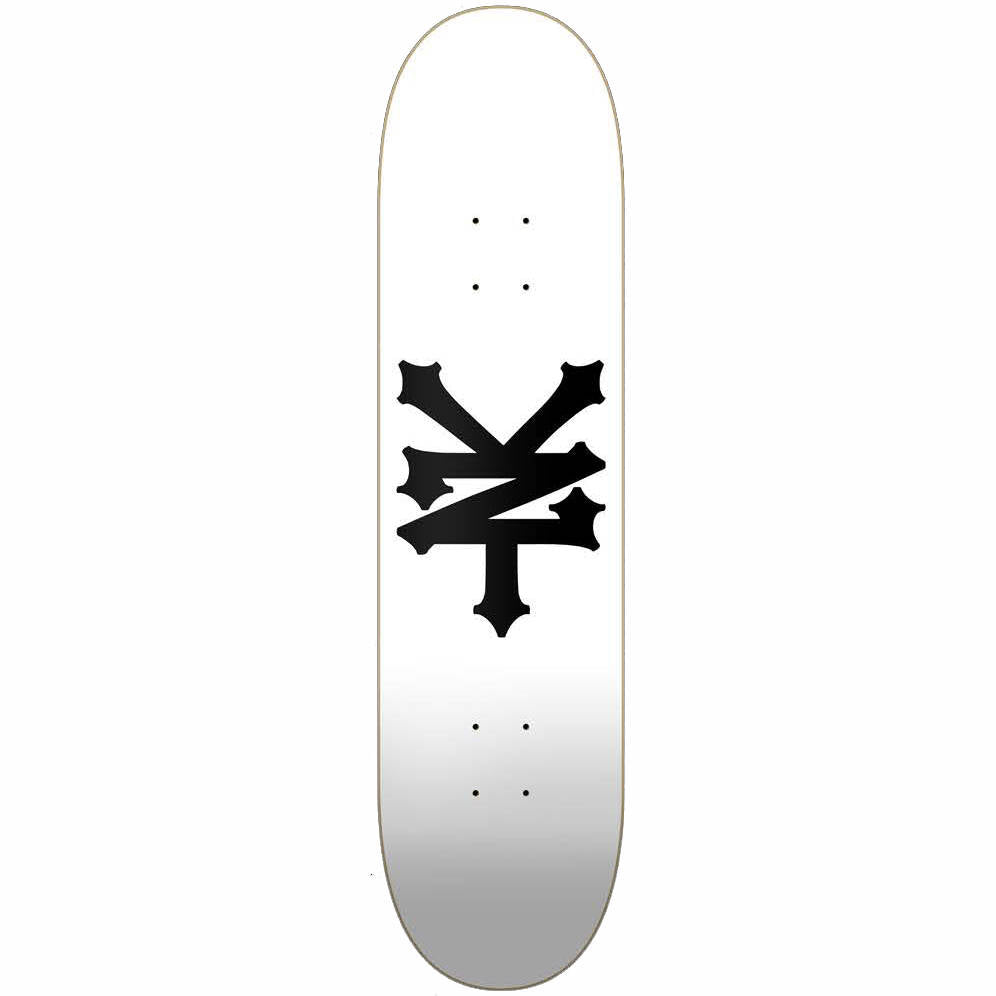 Zoo York OG 95 Crackerjack Skateboard Deck - White/Black 8.125"