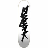 Zoo York OG 95 Tag Skateboard Deck - White/Black 8"
