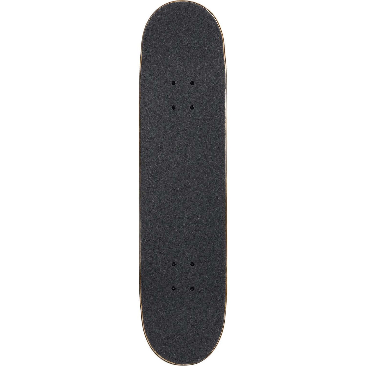 Zoo York OG 95 Logo Block Complete Skateboard - Black/White 8"