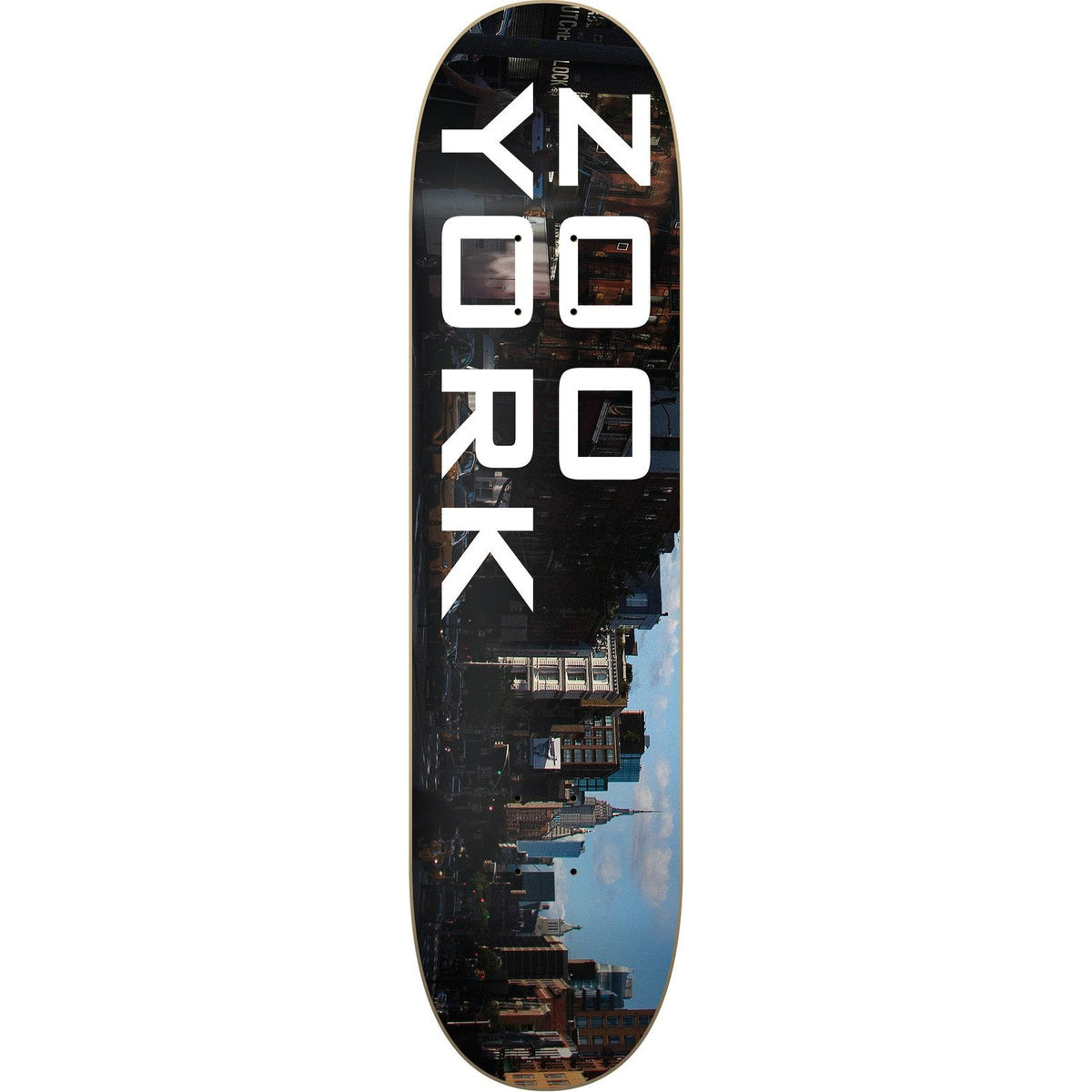 Zoo York Bowery Skateboard Deck 8"
